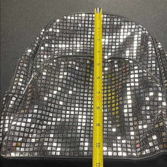 Silver Sequin Backpack - Picture 9 of 10